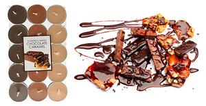 H&S collection Čajové svíčky s vůní 30 kusů - Karamelová čokoláda