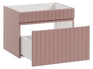 Koupelnová skříňka s deskou ICONIC Rose D80/1 | 80 cm