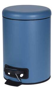 Bathroom Solutions® Odpadkový koš do koupelny 3L, modrý