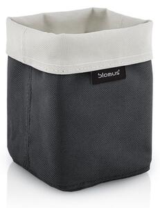 Oboustranný košík na kosmetické potřeby Blomus ARA, malý - šedý/pískový
