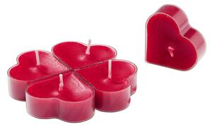 HEART Plovoucí svíčka ve tvaru srdce set 5 ks