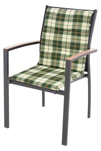 Doppler SPOT 129 nízký - polstr na židli a křeslo 100 x 48 x 5 cm zelená