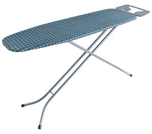 Erga Model 103, žehlící prkno 125x33,5x87 cm, stříbrná-modrý vzor, ​​ERG-SEP-10DESPRMOD103