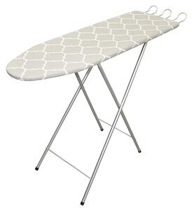 Erga Model TIRI, žehlící prkno 120x30x80 cm, MIX-stříbrná, ERG-SEP-10PRASOTIRI11