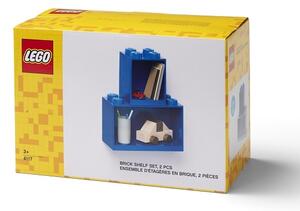 Brick závěsné police, set 2 ks, více variant - LEGO Barva: černá