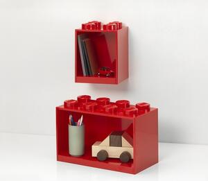 Brick závěsné police, set 2 ks, více variant - LEGO Barva: modrá