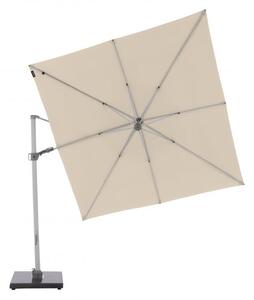 KNIRPS Pendel 275 x 275 cm - prémiový čtvercový slunečník s boční tyčí přírodní