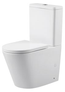 Erga Tina, WC kombi mísa 620x365x820 mm, Tornado 2.0 + toaletní sedátko, bílá lesklá, ERG-V03-TINA-TO2-WH