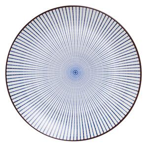 DIM SUM Talíř 25,5 cm - modrá