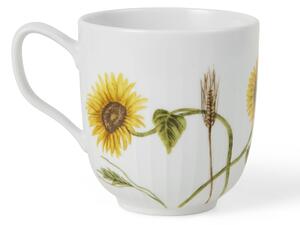 Porcelánový hrnek Hammershøi Summer Sunflower, 330 ml
