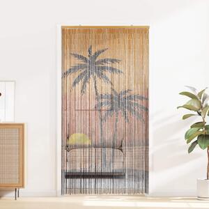 Závěs proti hmyzu s potiskem palmového stromu bambus 100x220cm