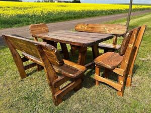 Zahradní set PHILOS komplet rozměry m1 150 cm moření m1 Teak