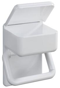 DekorStyle Držák toaletního papíru Wenko 2v1 bílý