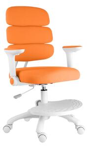 Dětská rostoucí židle Neoseat KIDDY THREE — látka, pratelný potah, oranžová