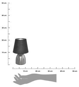 DekorStyle Noční lampa Chevet Touch šedá