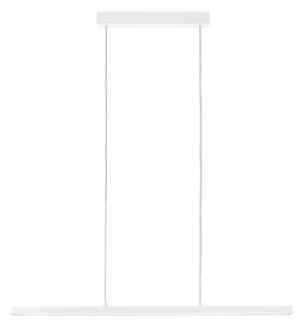 Paulmann 79901 Lento, bílé lineární závěsné svítidlo se svícením nahoru-dolu, 42W LED 2700K stmívatelné, délka 100cm