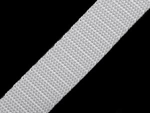 Pro Háčkování Popruh polypropylénový 2 cm bílý