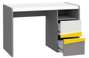 Moderní psací stůl se šuplíky do mládežnického pokoje Divertido - Forte
