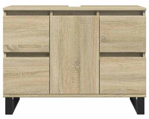 Koupelnová skříňka dub sonoma 80 x 33 x 60 cm kompozitní dřevo