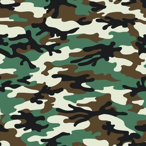 Pro Háčkování Zimní softshell 320 g/m² army