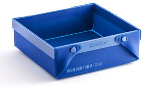 Coox silikonová forma WUNDERFORM FRAME SQ, rozkládací Barva: Modrá