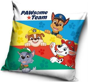Polštář Tlapková patrola - Paw Patrol - motiv PAWsome Team - 40 x 40 cm