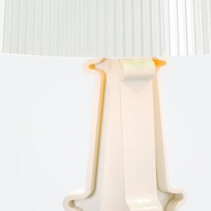 Kartell - Stolní lampa Bourgie, bílo-zlatá