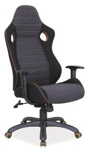 Kancelářská židle Q-229 černá/šedá