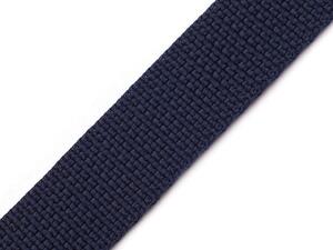 Pro Háčkování Popruh polypropylénový 3 cm tmavě modrý
