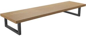Deska pod umyvadlo Navira Pro + 2 konzole pod desku - dub medový - 120x46x3,6 cm - 606039