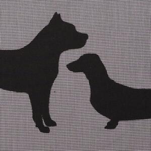 Povlak SMART dogs šedočerná 45 x 45 cm