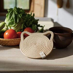 Kočičí podložka - toffi (prostírání, podložka)