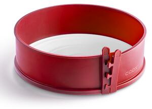 Forma coox SPRING průměr 26 cm s porcelánovou základnou Barva: Červená