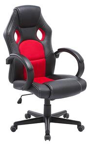 Otočná židle Sandbox - Black Red White - BRW