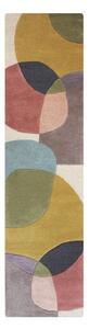 Ručně tkaný vlněný běhoun 60x230 cm Glow Multi – Flair Rugs