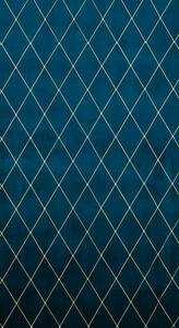 Námořnický modrý závěs na kroužcích MARGO 140x250 cm