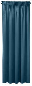 Modrý závěs na pásce SIBEL 140x270 cm