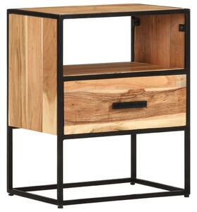 Noční stolek Quees - 40x30x50 cm | masivní akáciové dřevo
