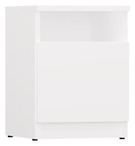 TP Living Noční stolek Galax 1D 30 cm bílý