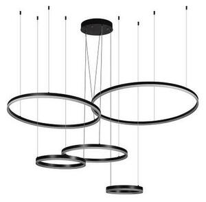 LED Stmívatelný lustr na lanku LED/220W/230V 3000-6500K + dálkové ovládání
