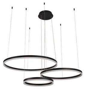 LED Stmívatelný lustr na lanku LED/125W/230V 3000-6500K + dálkové ovládání