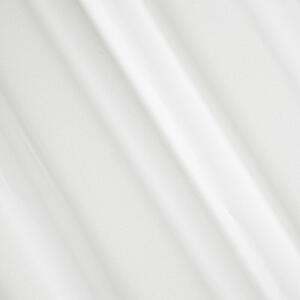 Bílý závěs na pásce RITA 140x270 cm