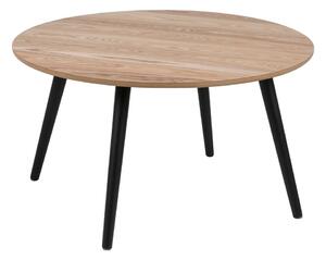 Konferenční stolek s dýhou z jasanu Actona Stafford, ⌀ 80 cm