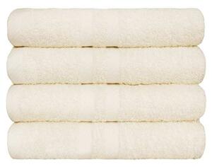 Bavlněný ručník KLASIK smetanová 50 x 100 cm
