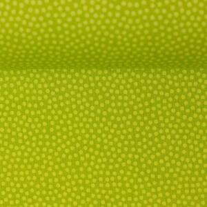 SWAFING Bavlněná látka Dotty puntík kiwi