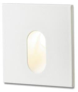 MEMPHIS SQ zápustná do stěny bílá 230V LED 3W 60° 3000K - RED - DESIGN RENDL