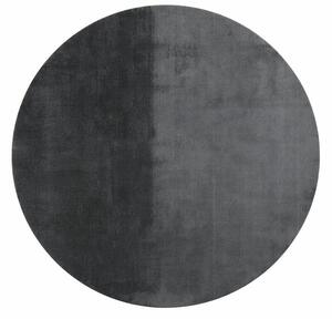Ayyildiz, Kusový koberec Joy 1400 grey kruh, 80x80 (průměr) kruh, šedá, chodba / předsíň