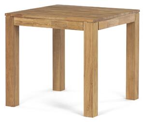 Vikio Jídelní stůl 80x80 cm masiv dub bílý povrchová úprava olejem AJS157D-80