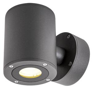 LA 1002018 SITRA Up/Down WL, LED venkovní nástěnné nástavbové svítidlo, antracit, IP44 3000K, 9W - BIG WHITE (SLV)