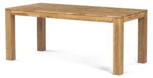 Vikio Jídelní stůl 180x90 cm masiv dub bílý povrchová úprava olejem AJS157D-180